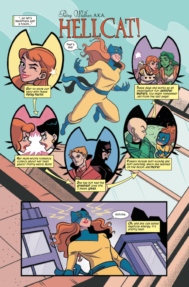 Illustration for article titled Exclusive Marvel preview: Patsy Walker, A.K.A. Hellcat! pounces into a new solo series
